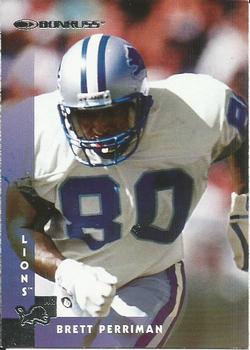 Brett Perriman Detroit Lions 1997 Donruss NFL #137